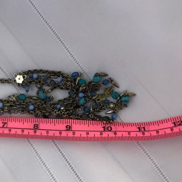 Vtg Multi-Layered Bib Necklace - Picture 10 of 10